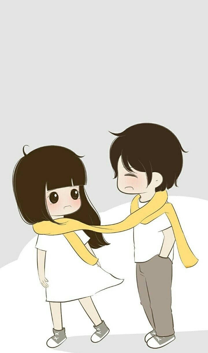 Top Cute Couples Cartoon Wallpaper Full HD 4k To Use