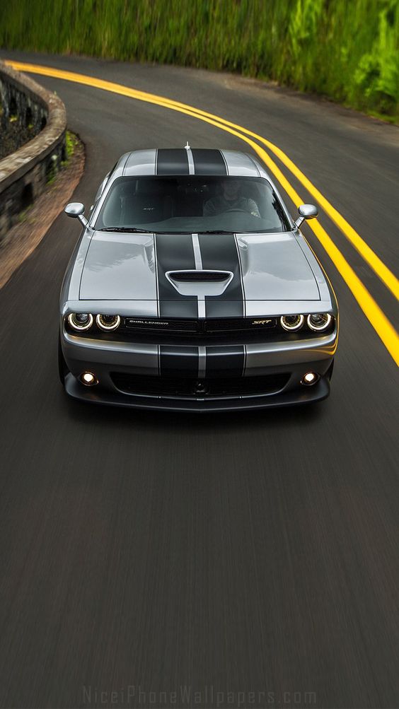 iPhone Wallpaper Dodge Challenger And