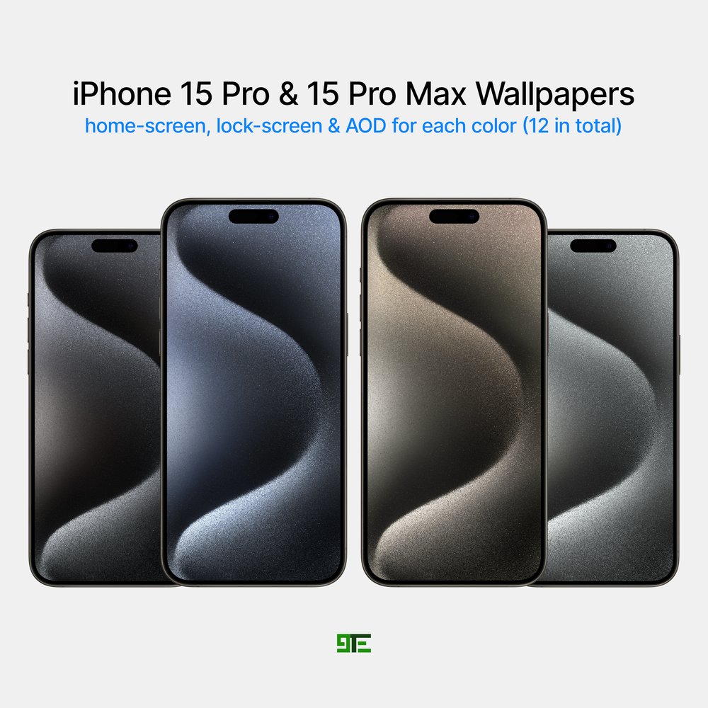 Download all iPhone Pro and iPhone Pro Max Wallpapers