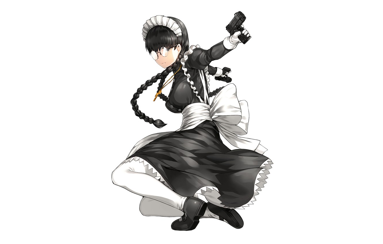 Wallpaper Background Guns The Maid Image For Desktop Section