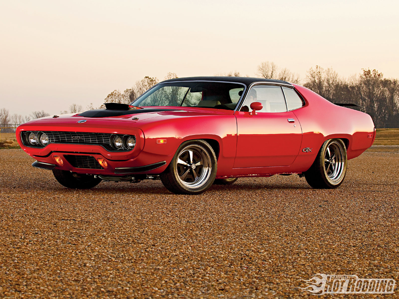 Plymouth Gtx Hot Rod Muscle Cars F Wallpaper Background