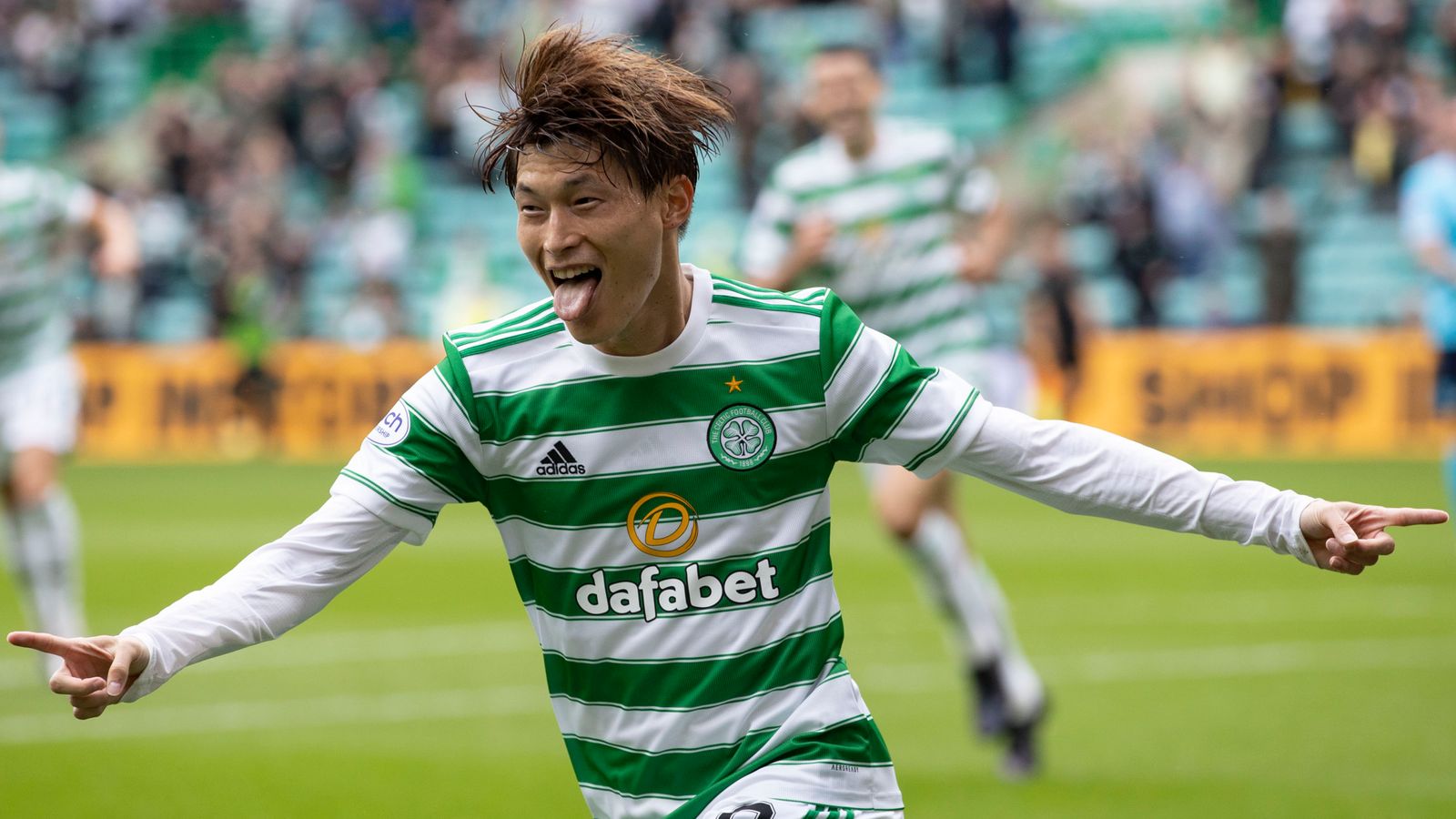 Celtic Dundee Kyogo Furuhashi Scores Hat Trick For Assured