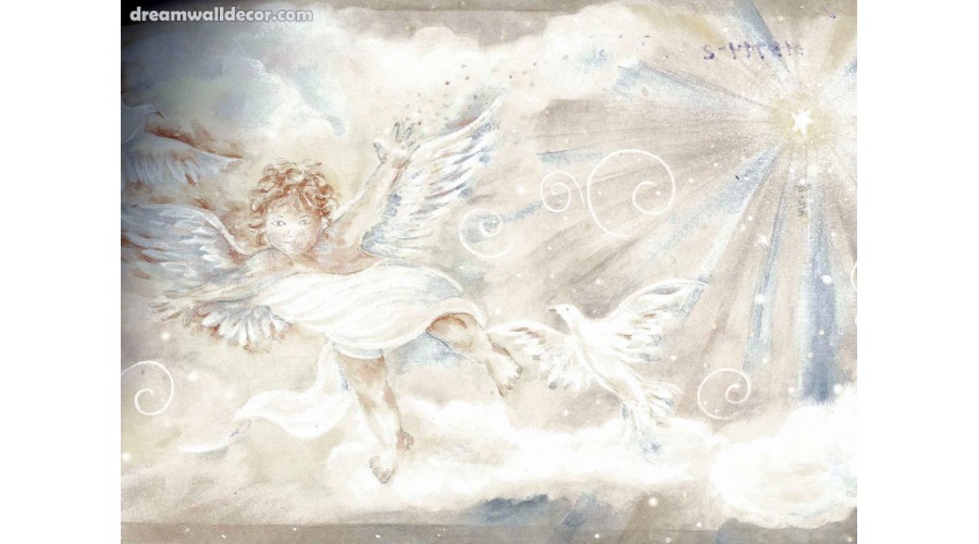 Free download URL httpdreamwalldecorcomStar White Angel Wallpaper ...