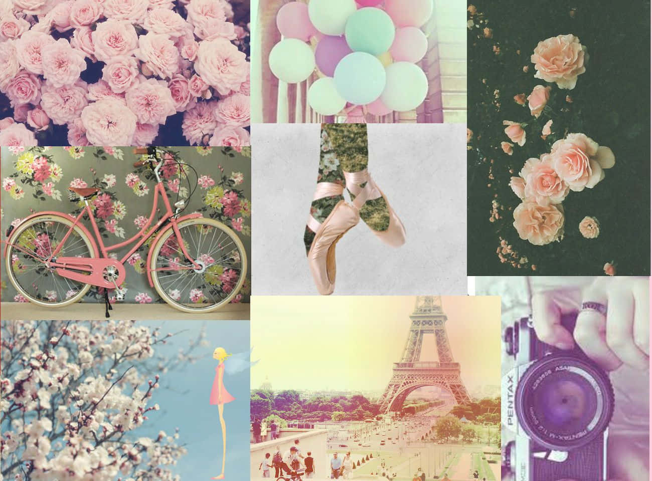 Girly Pink Aesthetic Wallpaper
