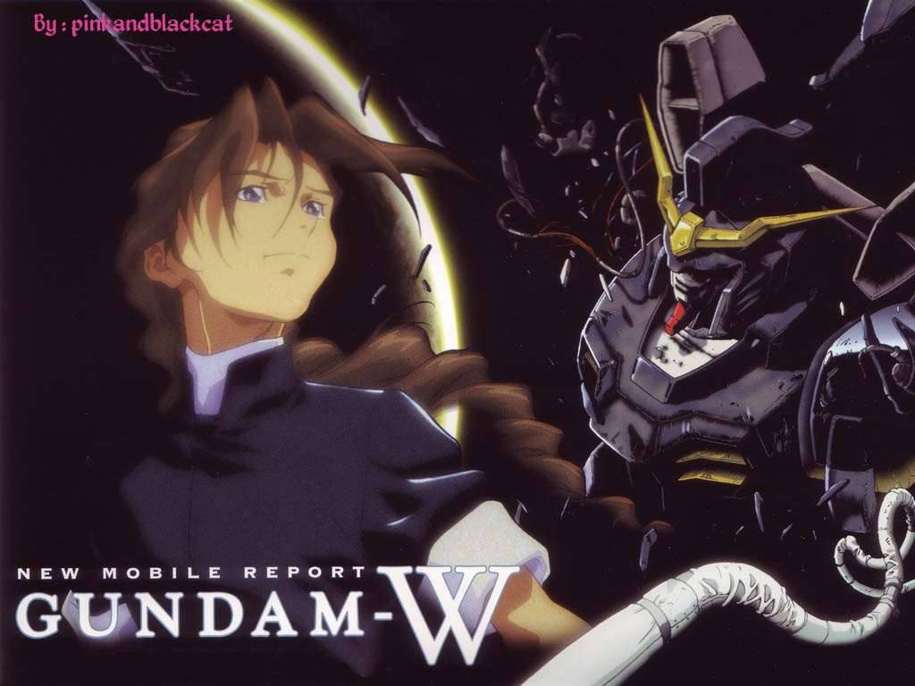 Duo And Deathscythe Gundam Wing Wallpaper