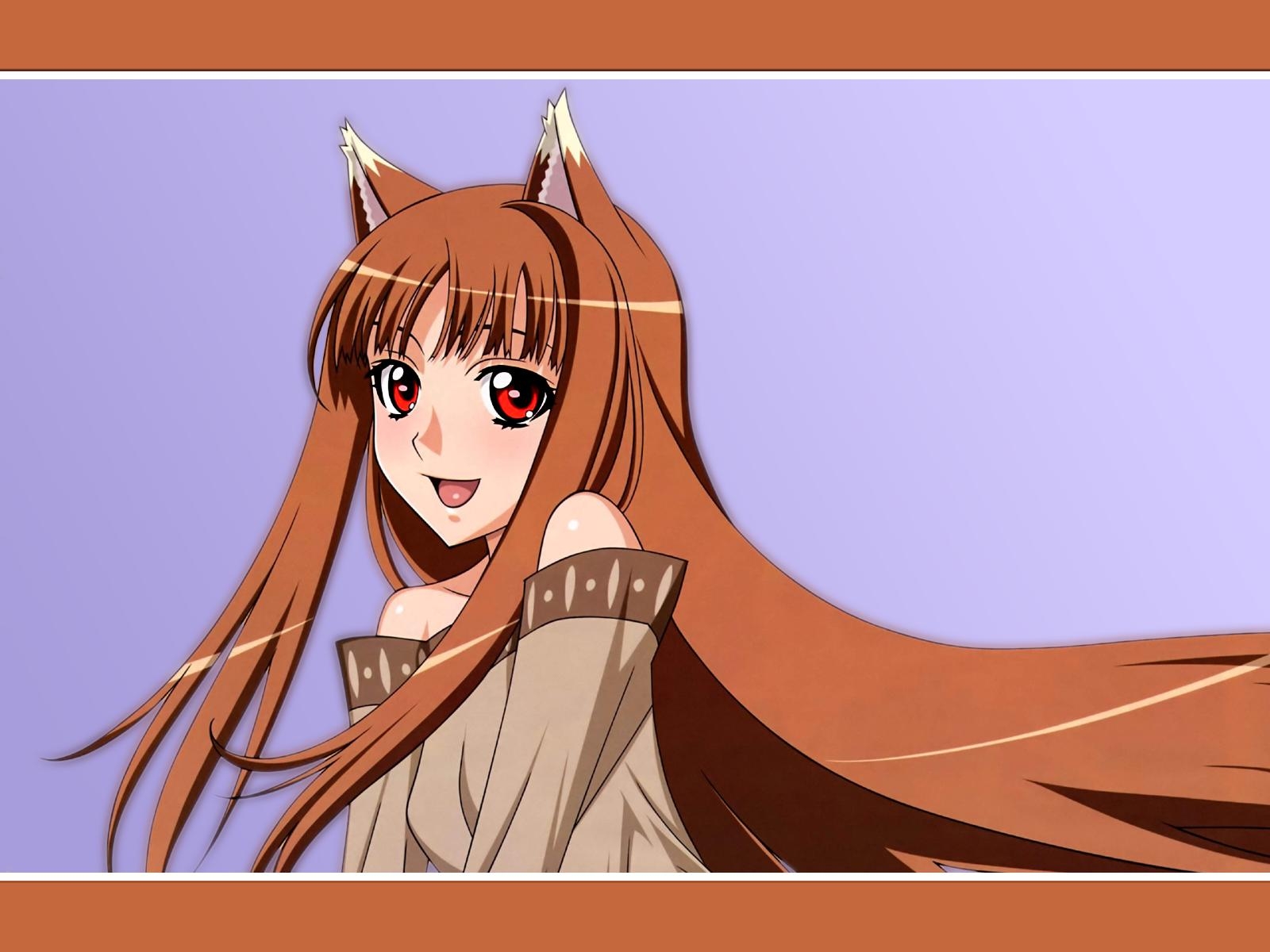 T L Charger Le Fonds D Cran Spice And Wolf Mangas Wallpaper