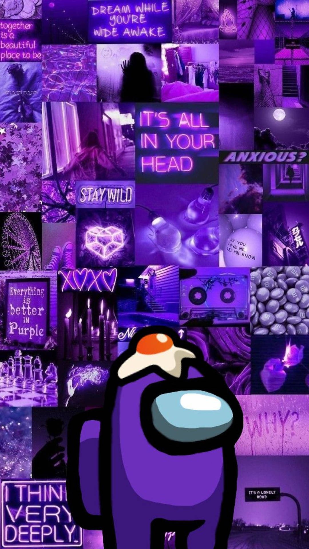 Aesthetic Among Us Background Wallpaper