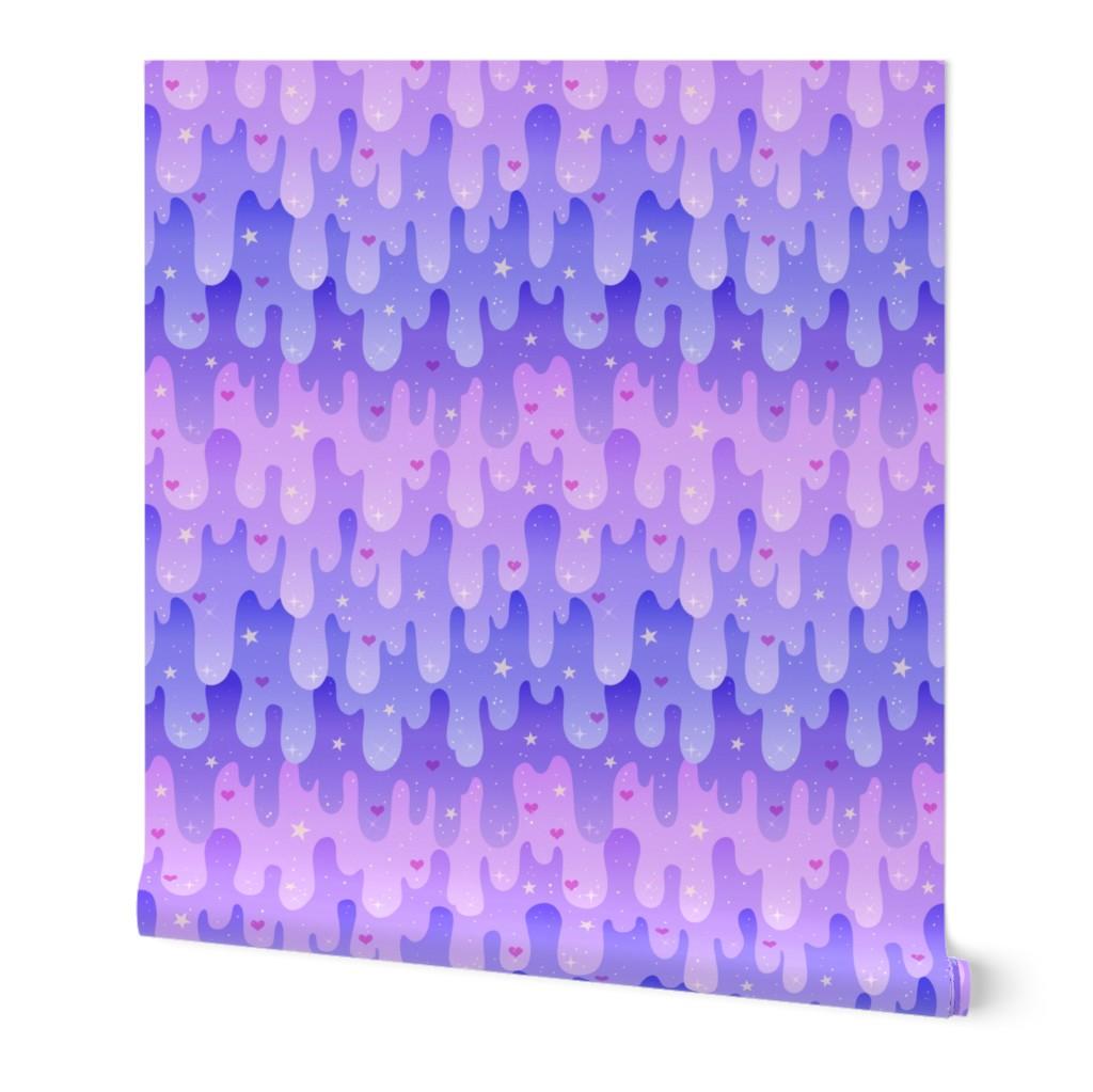 Lavender Slime Wallpaper Spoonflower