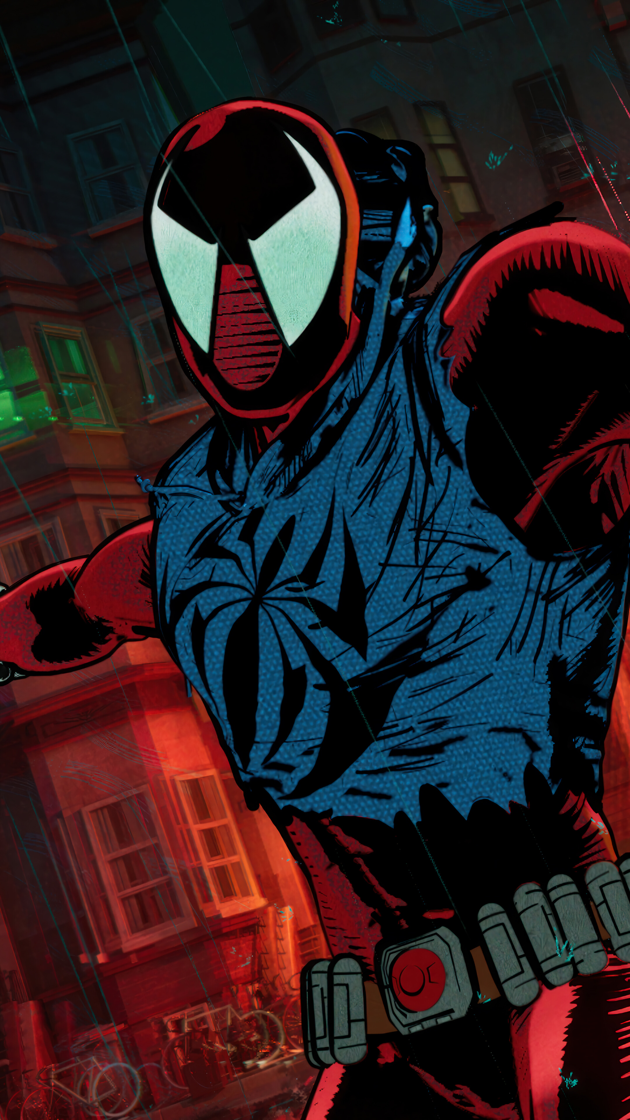 Scarlet Spider Wallpaper