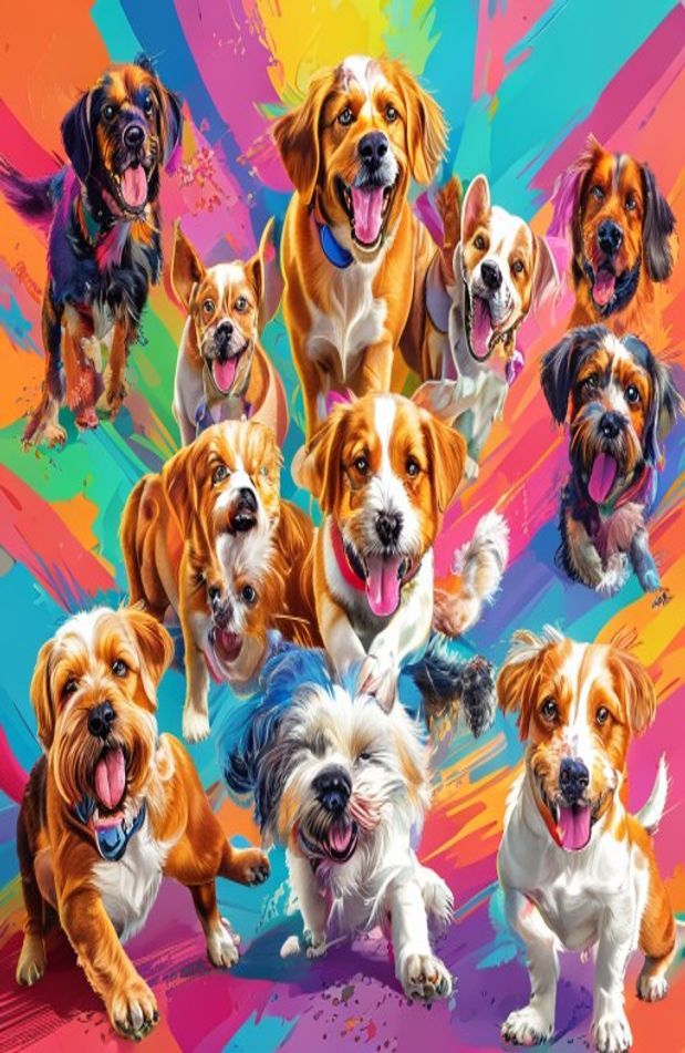 Cool 3d Wallpaper HD Dogs