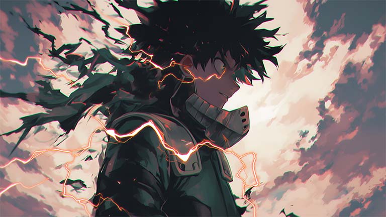 Deku My Hero Academia Desktop Wallpaper
