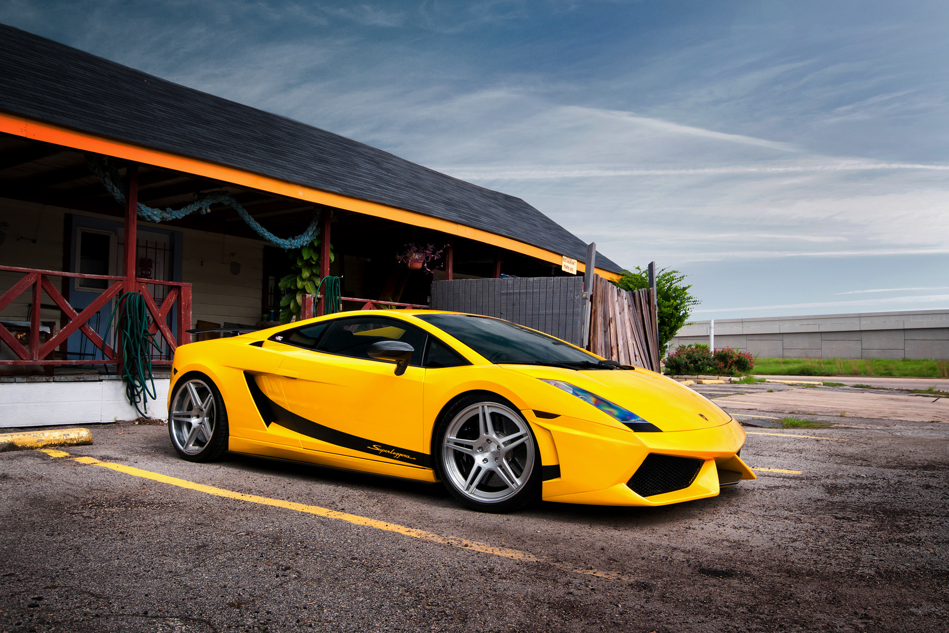 Lamborghini Gallardo Yellow Car Wallpaper HD