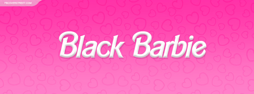 Black Barbie Logo Wallpaper Pink
