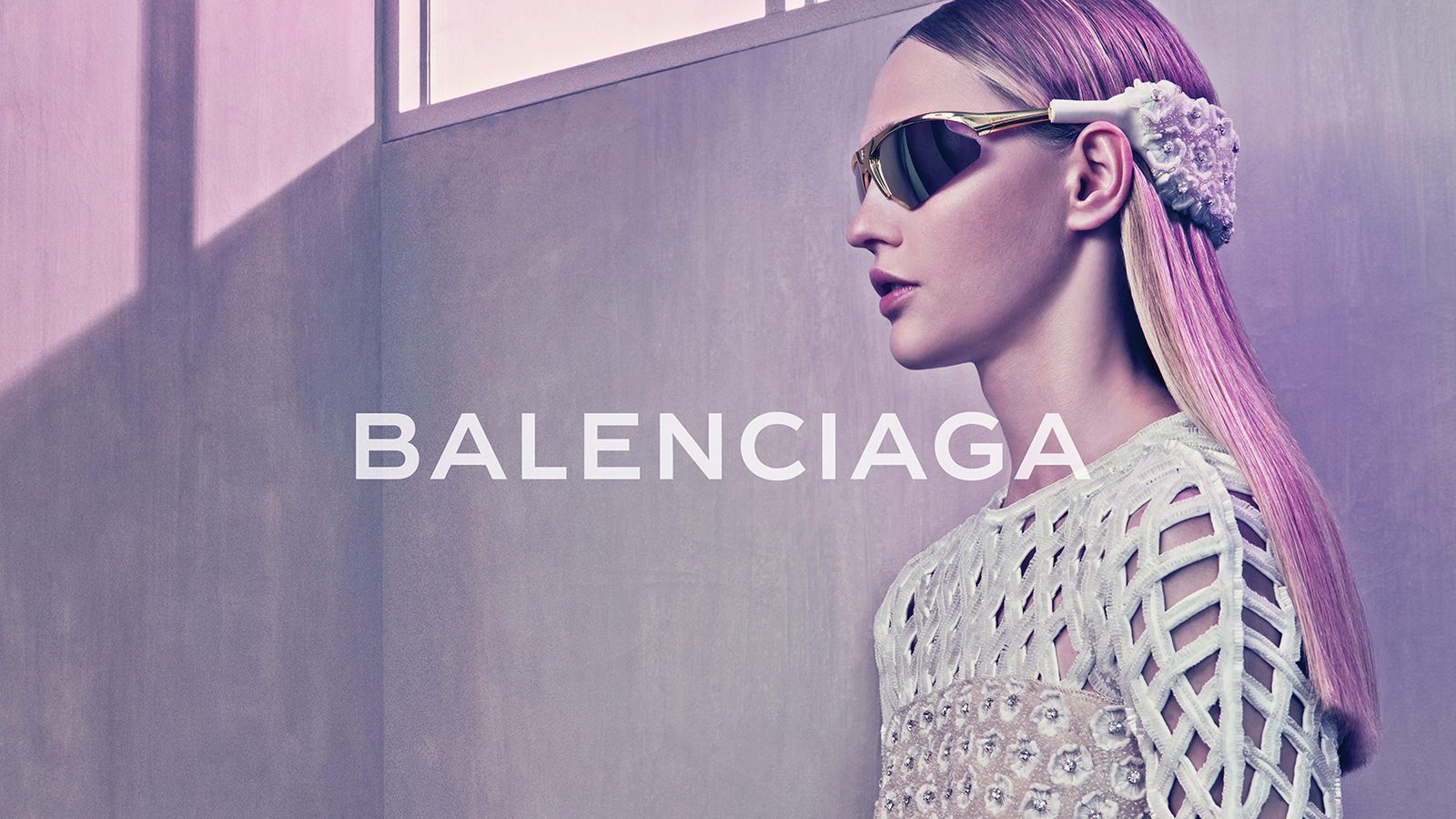 Sasha Pivovarova For Balenciaga Spring Campaign