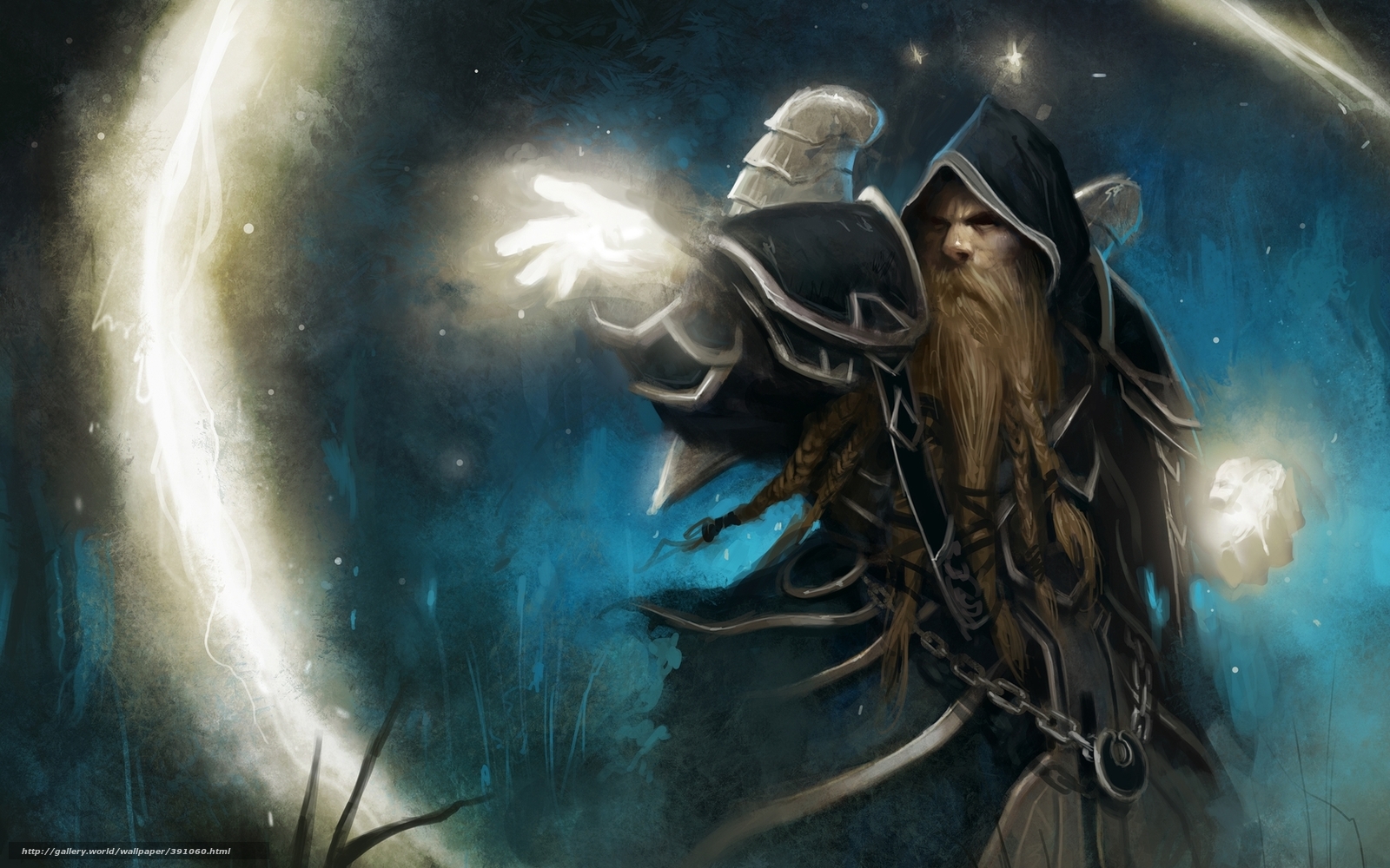 Wallpaper Islands Warcraft Priest Background