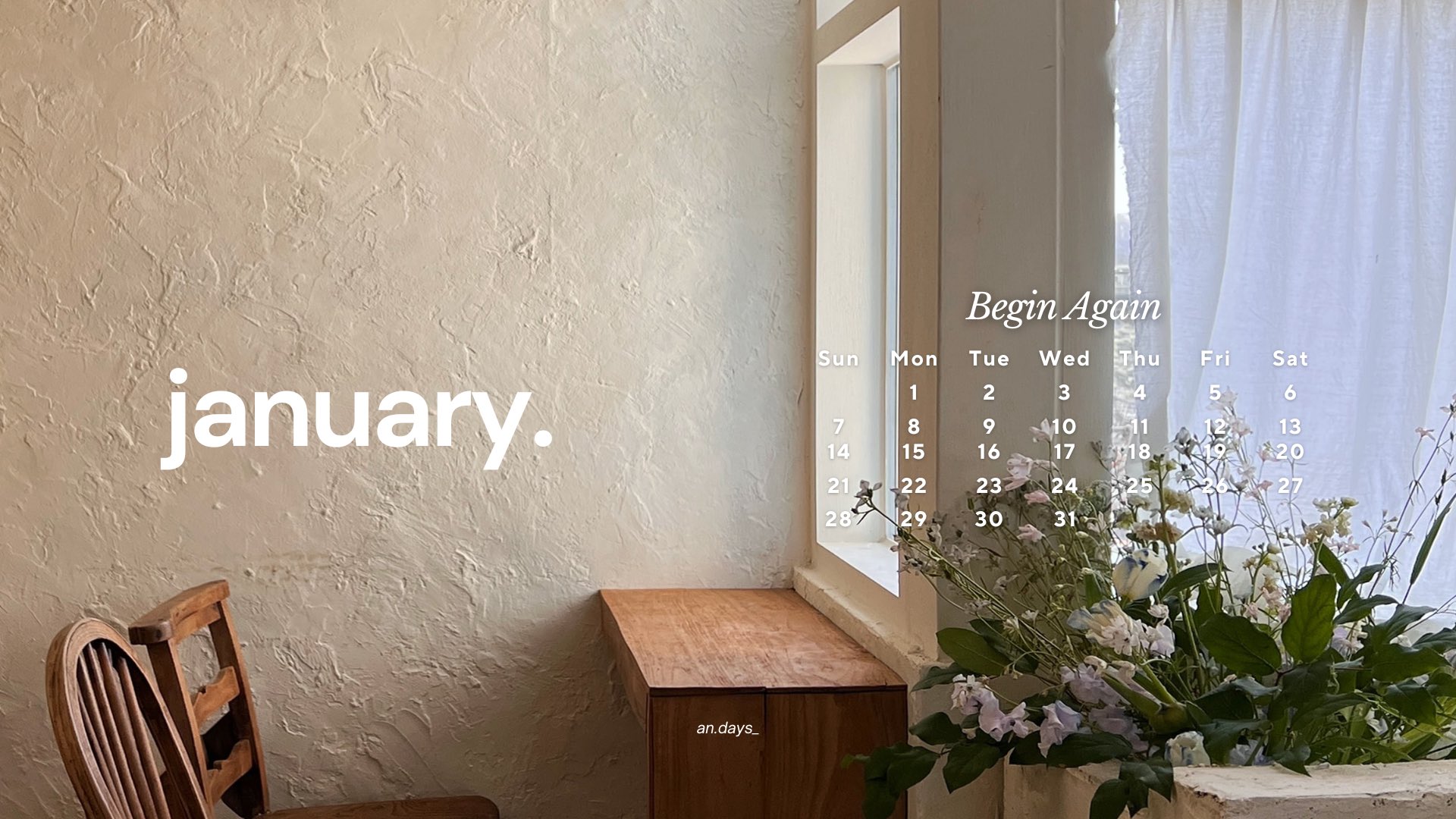 Mamv On X January Wallpaper By Ig An Days
