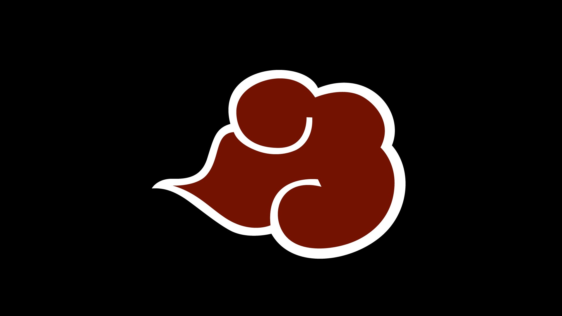Akatsuki Symbol HD Anime Wallpaper