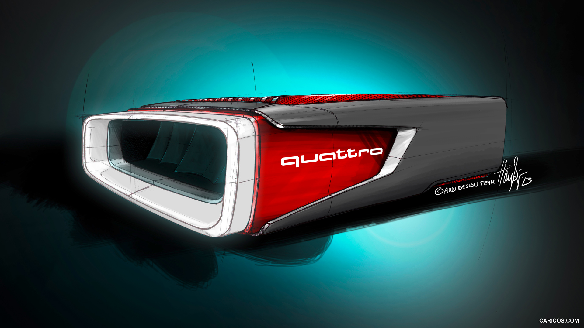 Audi Sport Quattro Concept Design Sketch HD Wallpaper
