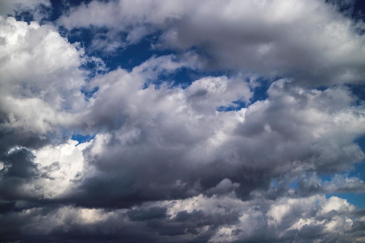 Dramatic Dense Clouds Sky Background PhotoHDx