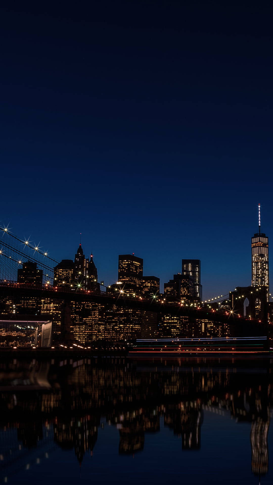 New York Night Iphone Wallpaper