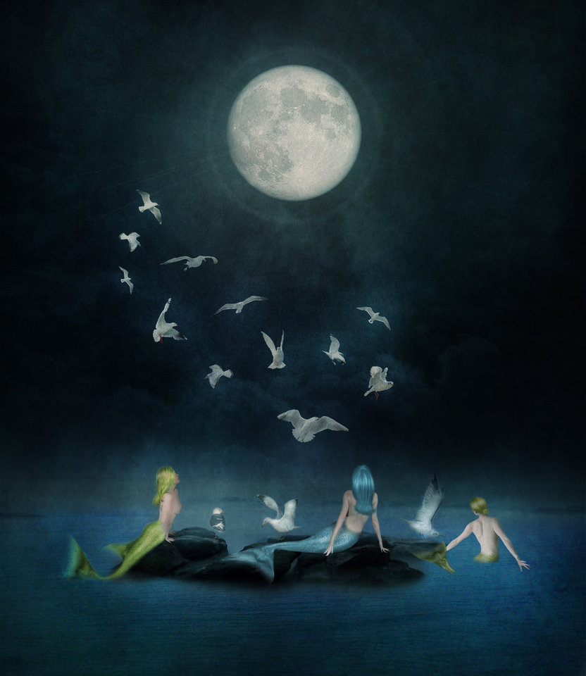 Mermaid Moon By Jinxmim