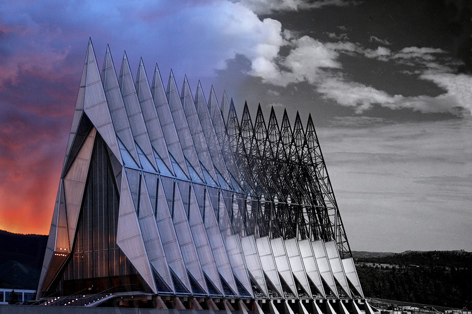 Us Air Force Academy Cadet Chapel Home