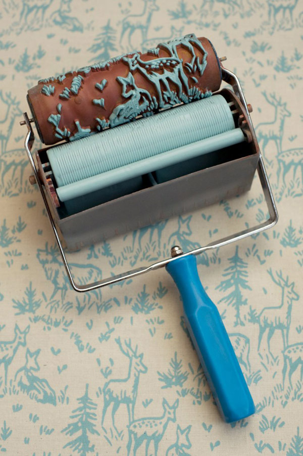  Recreating The Look of a Classic Wallpaper Patterned Paint Rollers