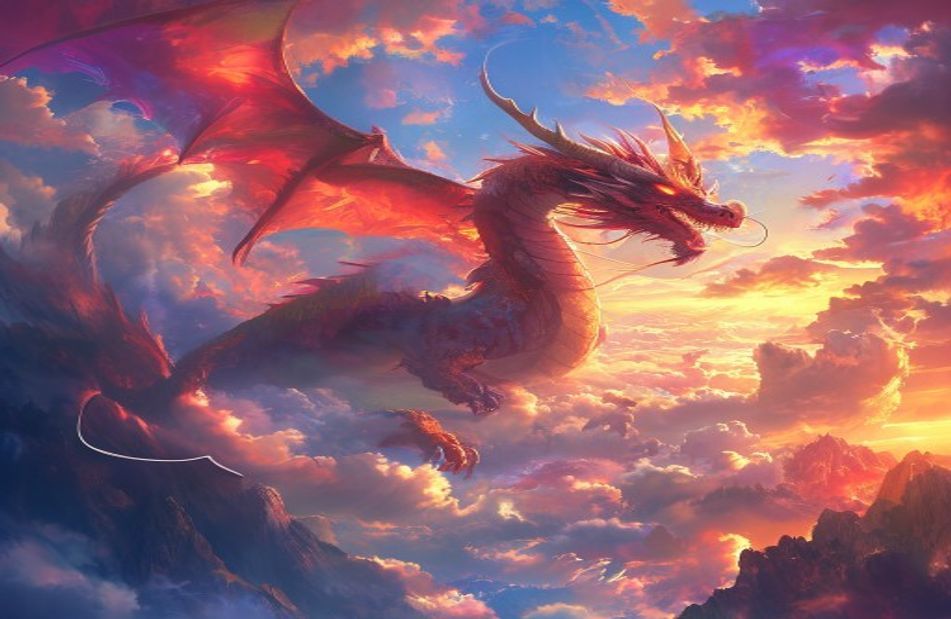 Red Dragon Wallpaper Hd