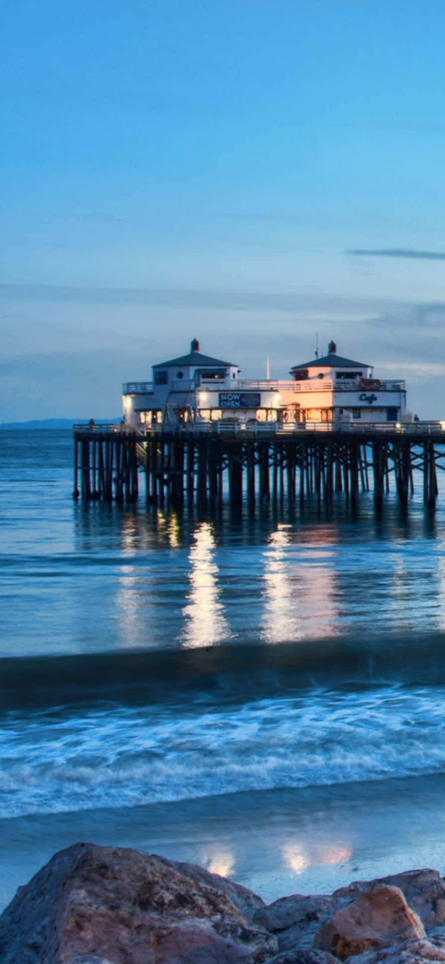 iPhone Xs Max Malibu Port Angeles Background Wallpaper