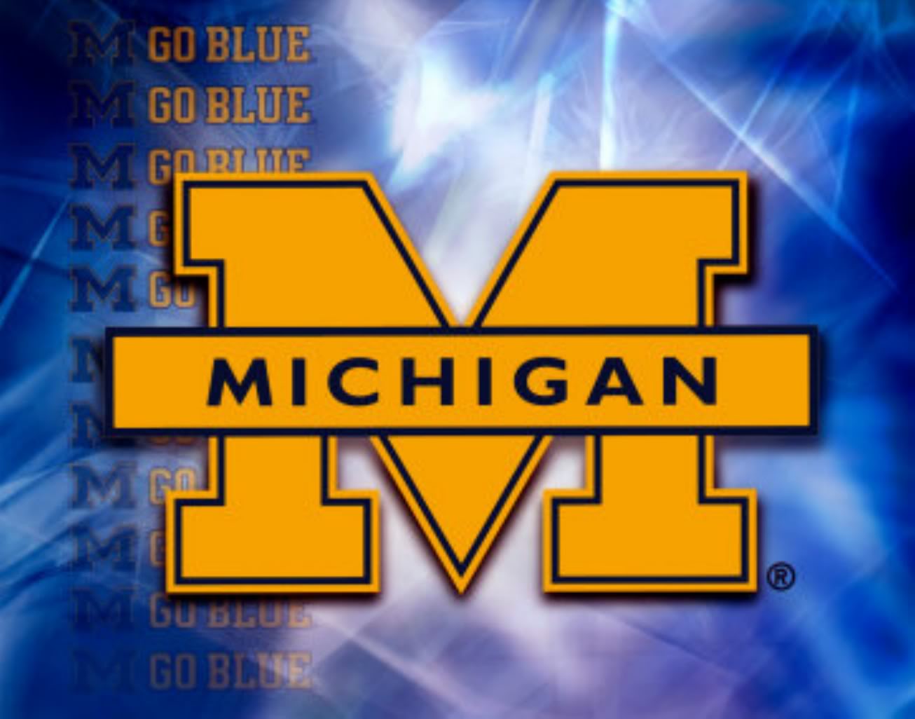 Michigan Logo Wallpaper Michigan logo