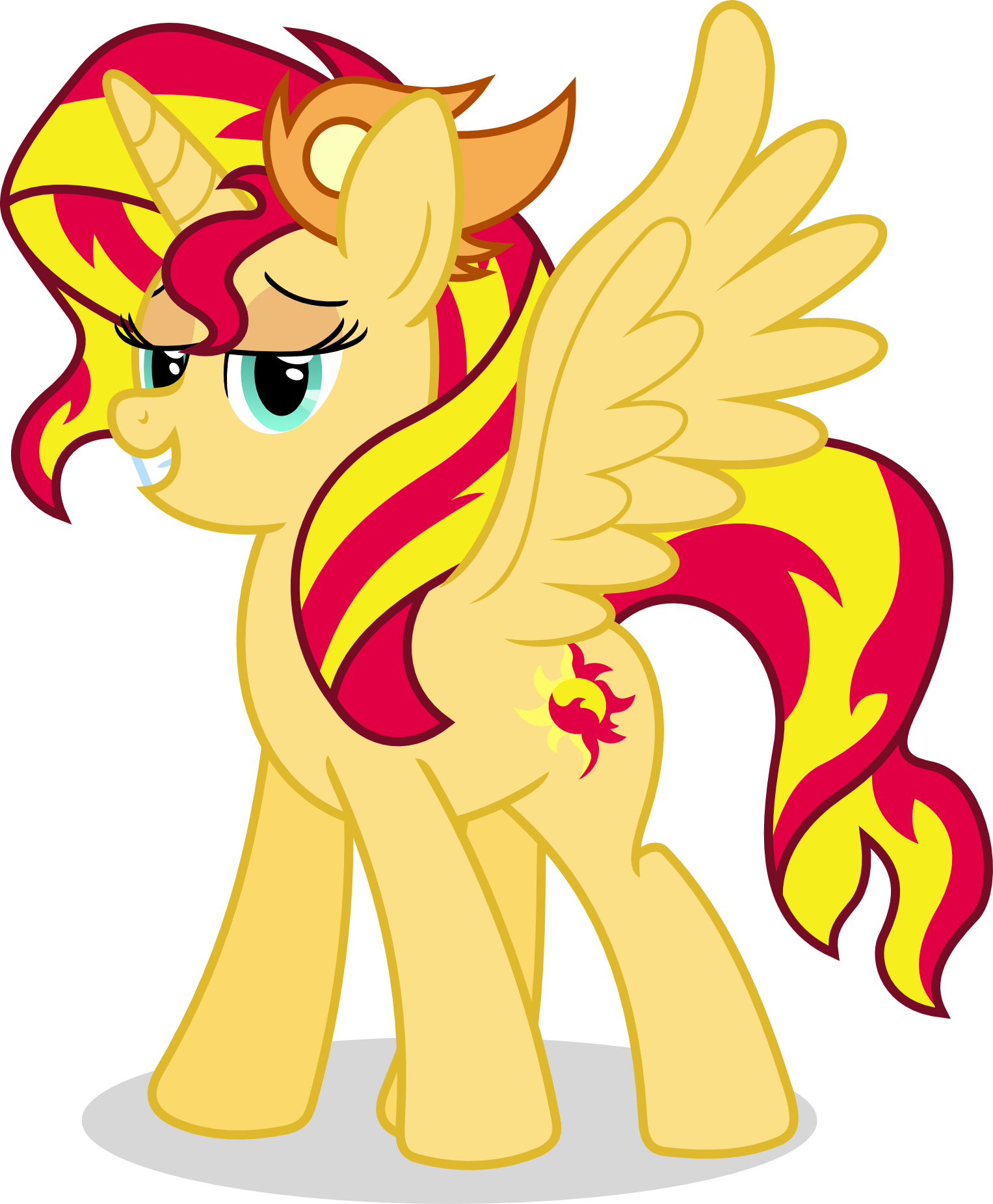 Mlp Gd Game Sunset Shimmer By Flashlighthouse