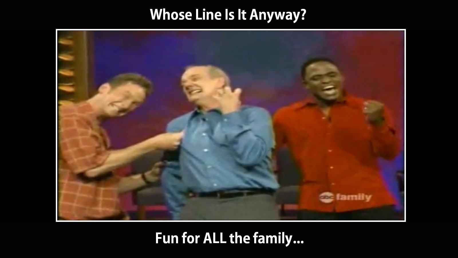 Whose Line Is It Anyway Poster By Stevejones313