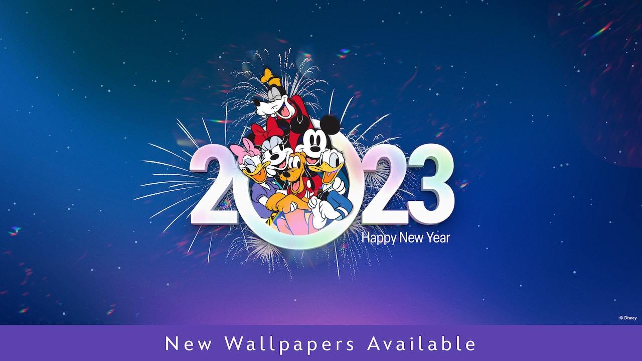 Disney New Year Wallpaper To Ring In Parks