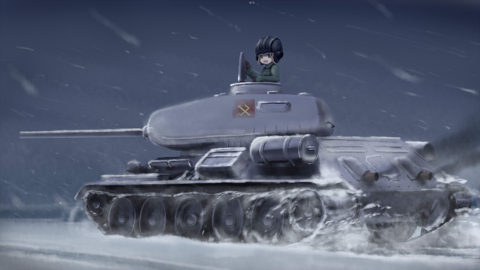  40 Girls Und Panzer Pravda Wallpapers WallpaperSafari