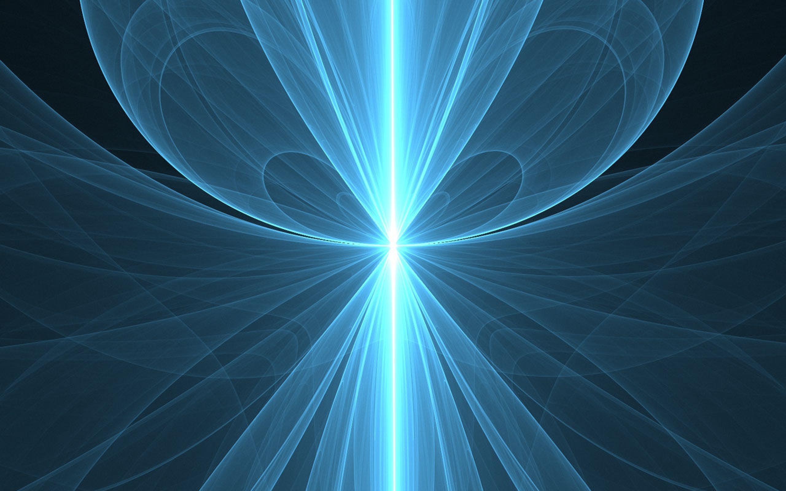 Wallpaper Abstraction Symmetry Blue