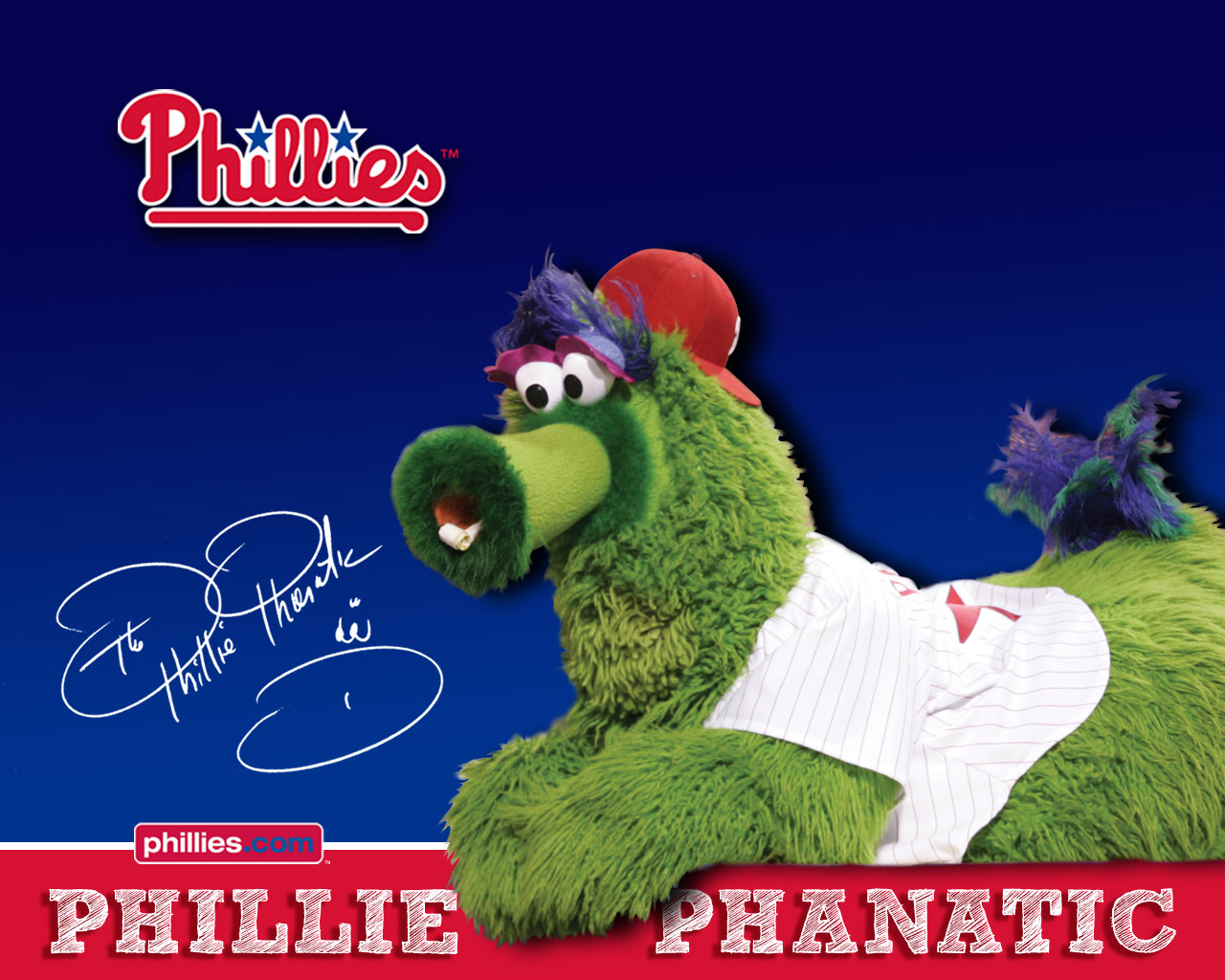 Phillie Phanatic Wallpaper Philadelphia Phillies