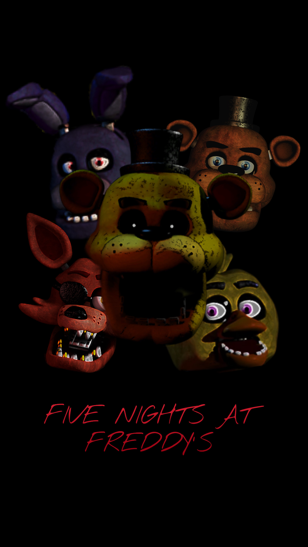 Fnaf iPhone Wallpaper By Venomous911