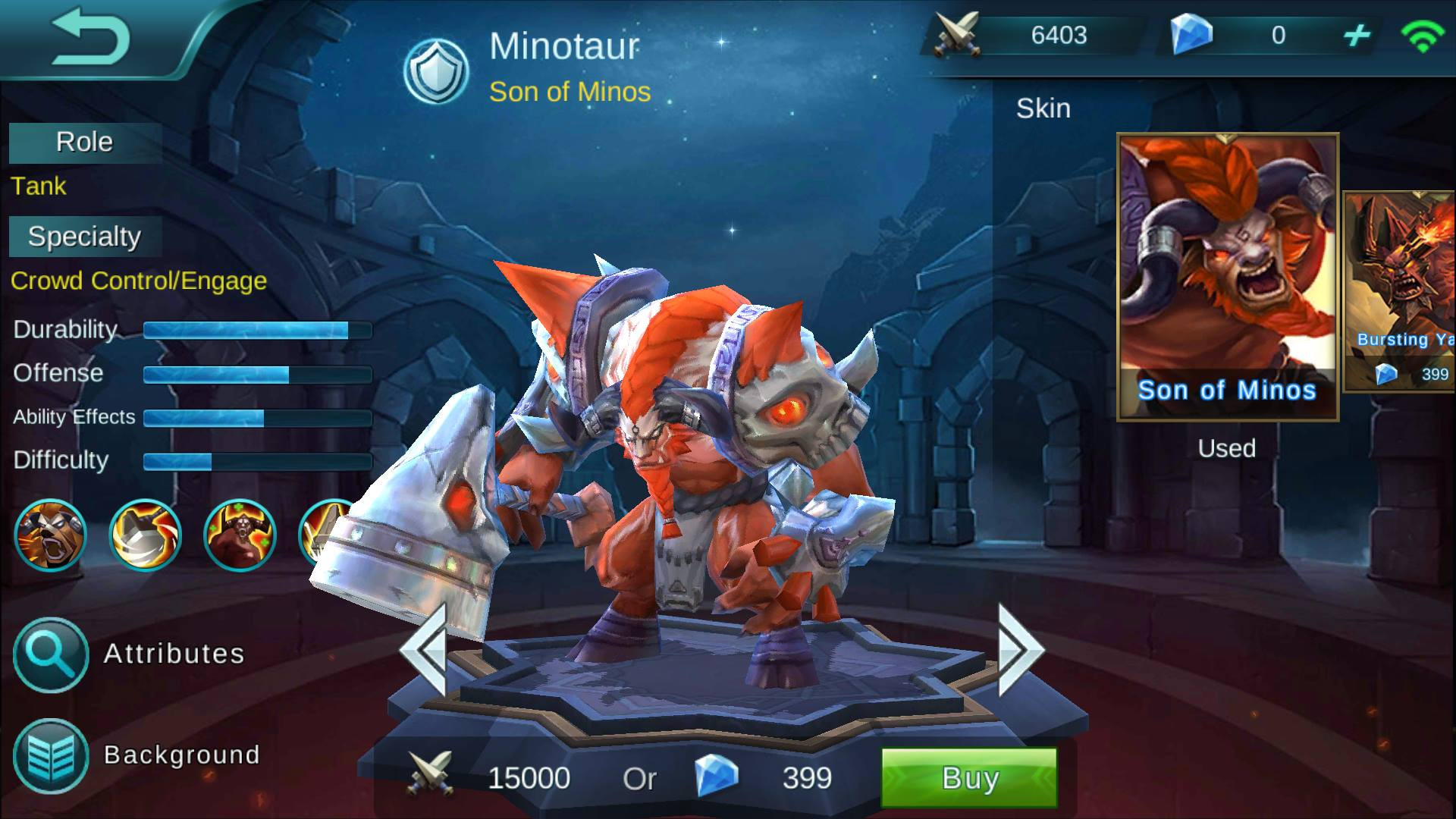 Mobile Legends Minotaur Build Guide