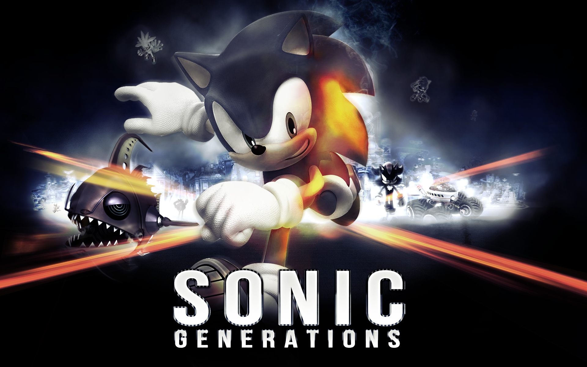 Stay Cool With Sonic And Shadow Generations Battle Field