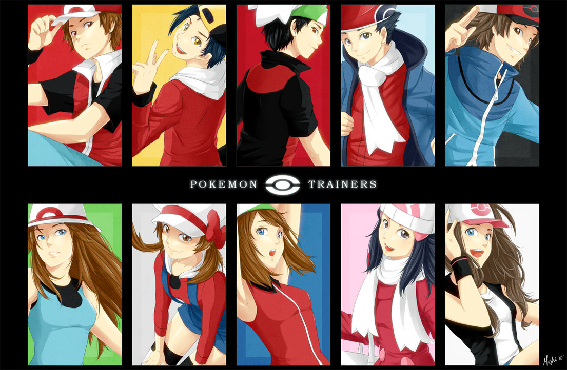 Pokemon Trainers By Chocographs