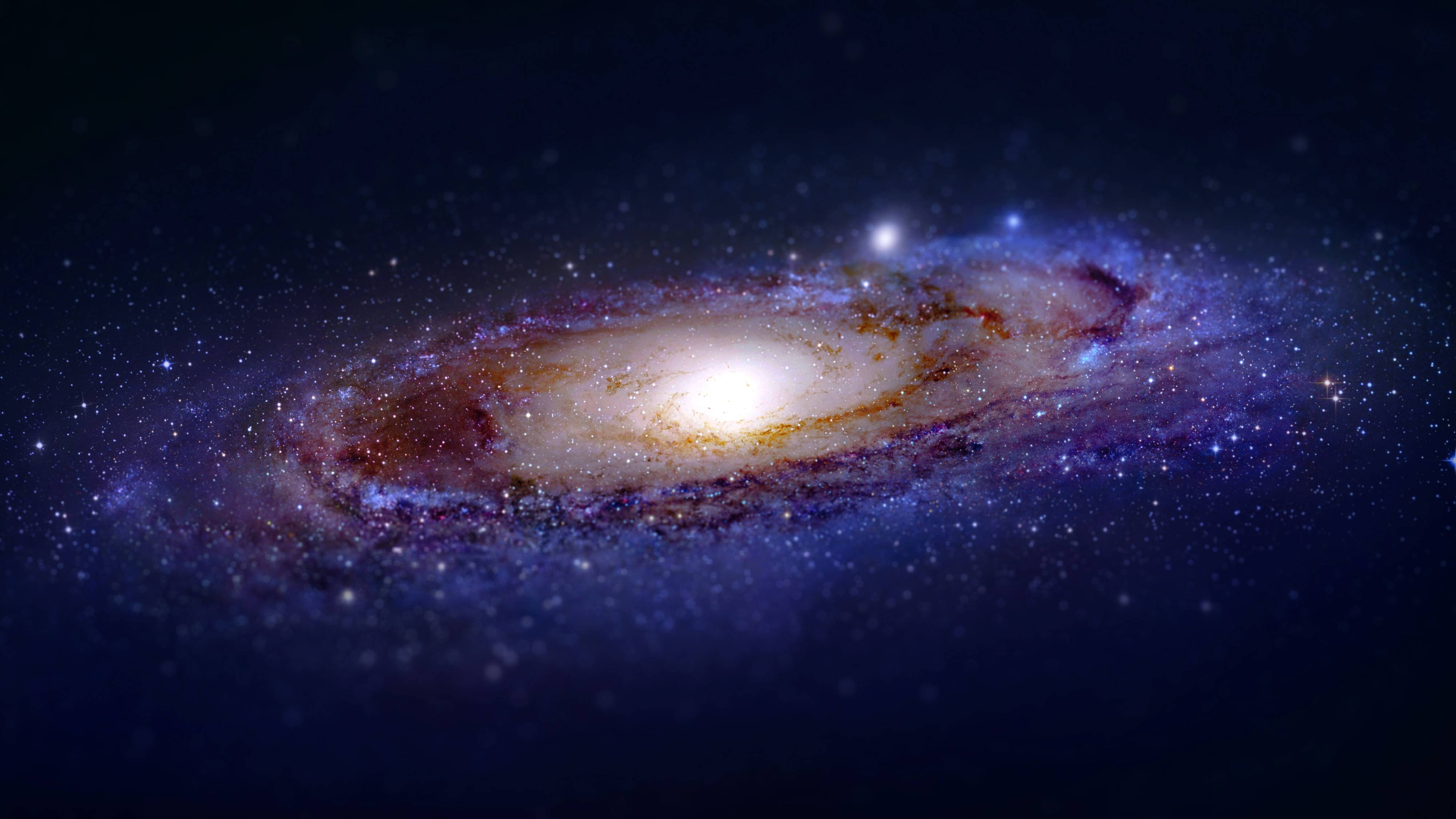 Wallpaper Planet Galaxy Stars 4k Space