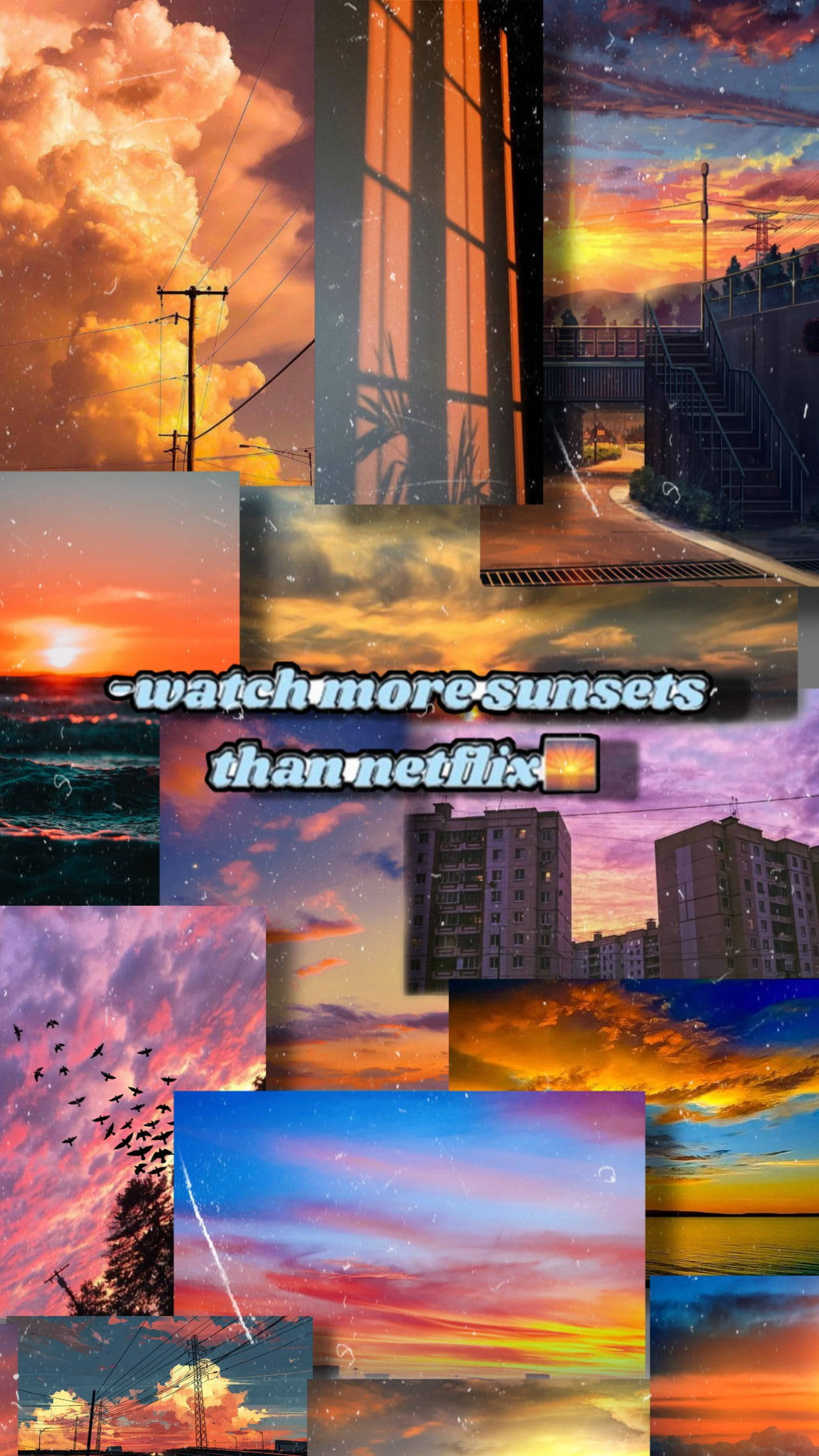Aesthetic Sunset Wallpaper