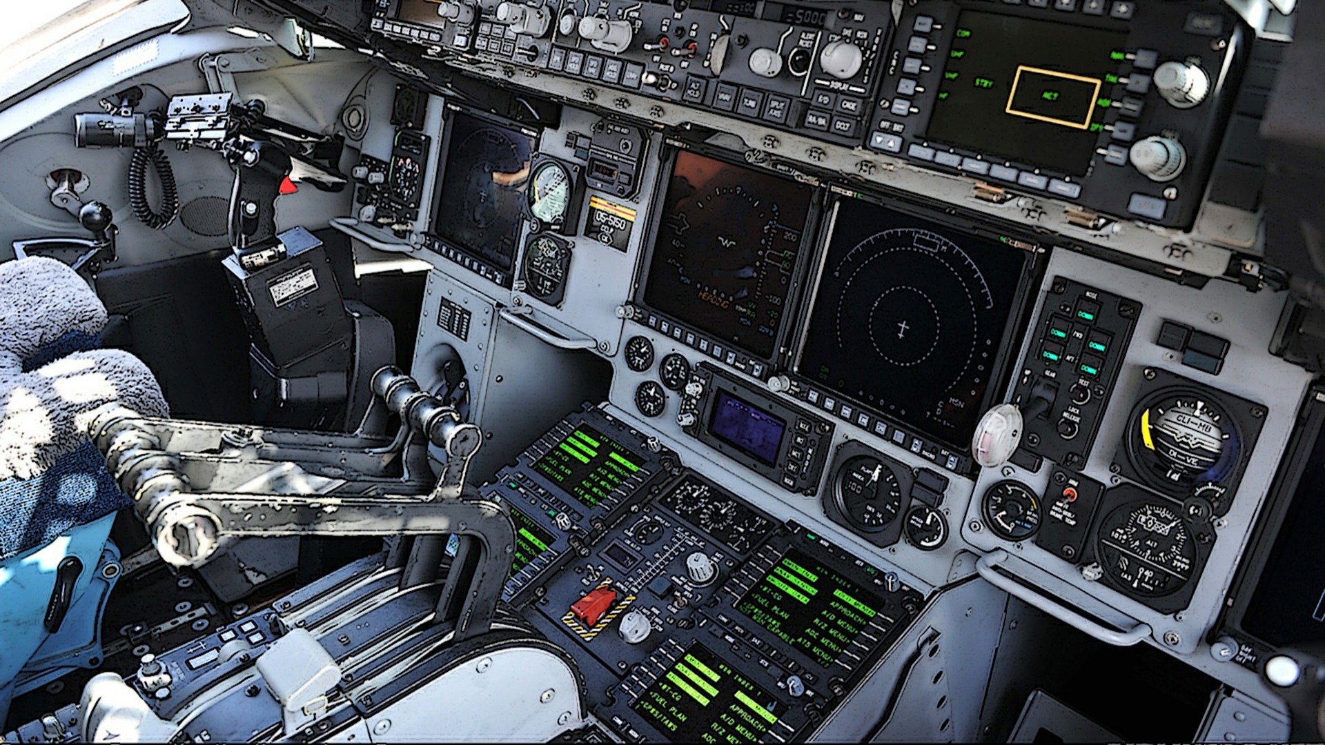 Cockpit De C Wallpaper