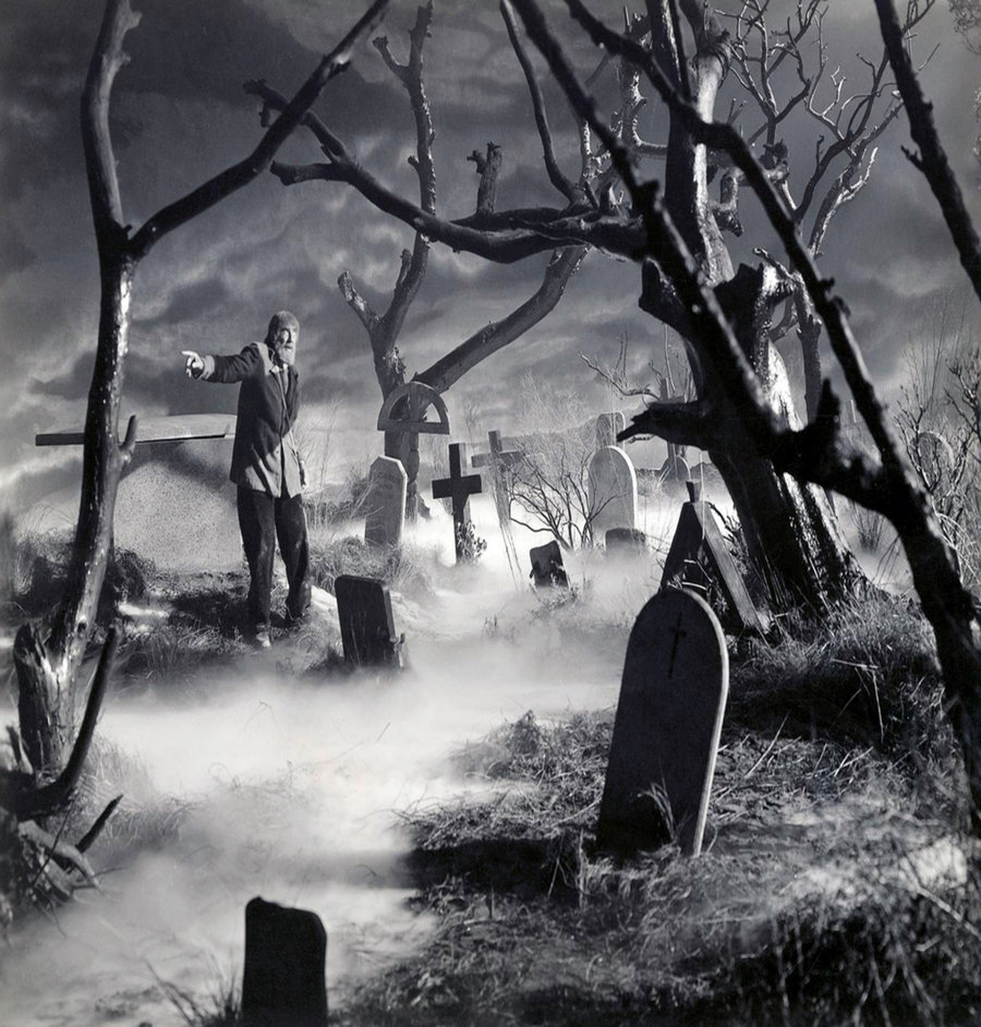 Creepy Graveyard By Jvs007
