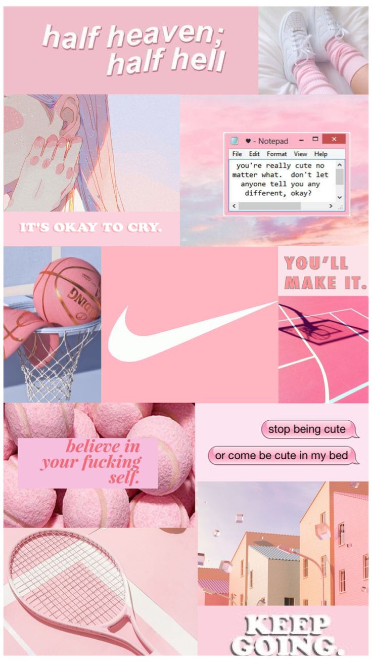 Sporty Pastel Wallpaper