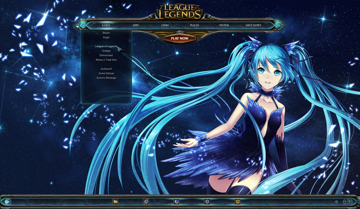 League of Legends Desktop by yorgash on