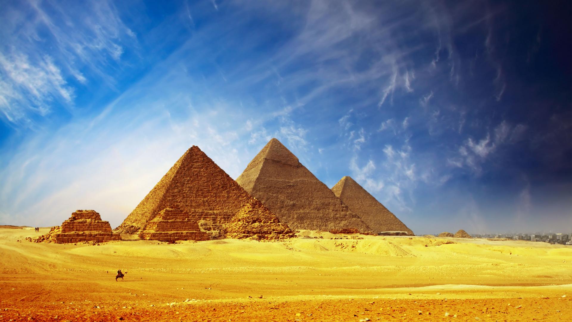 The Egyptian Pyramids HD Wallpaper