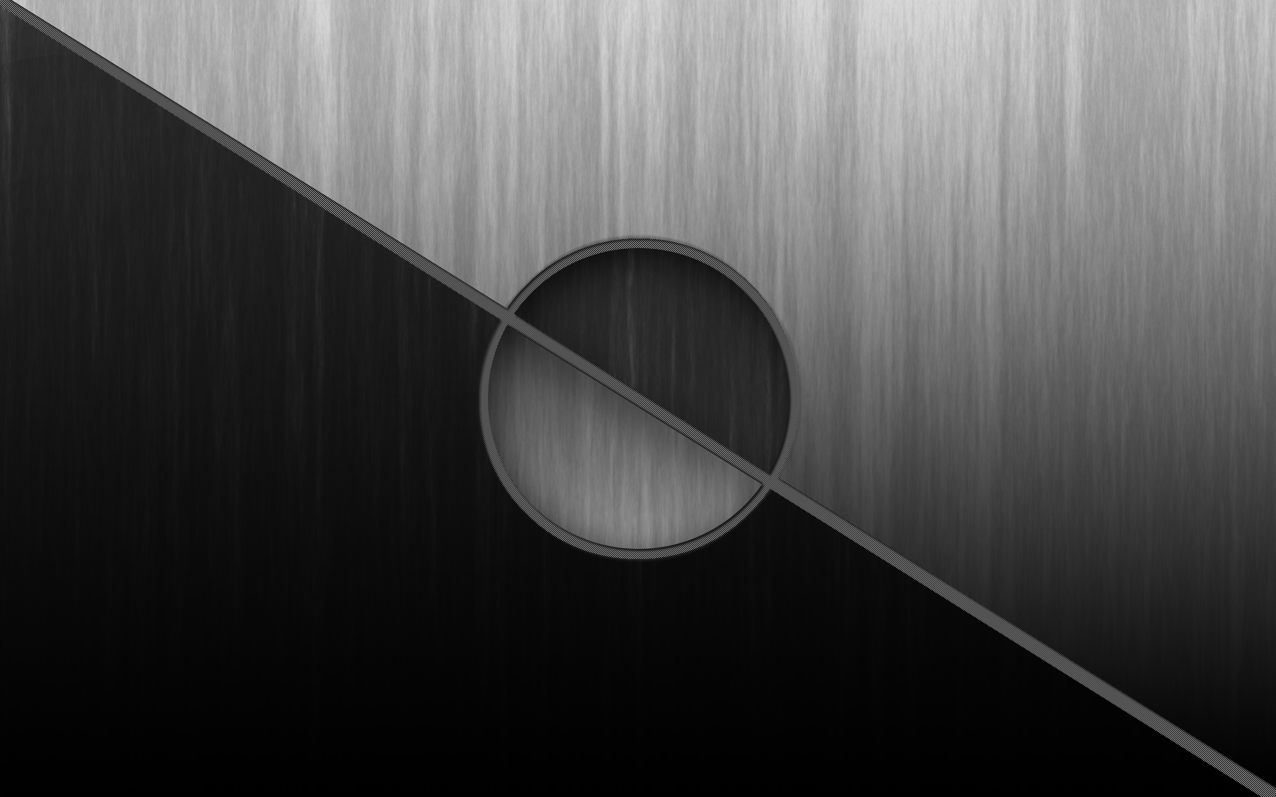 Grayscale Monochrome Duality HD Wallpaper