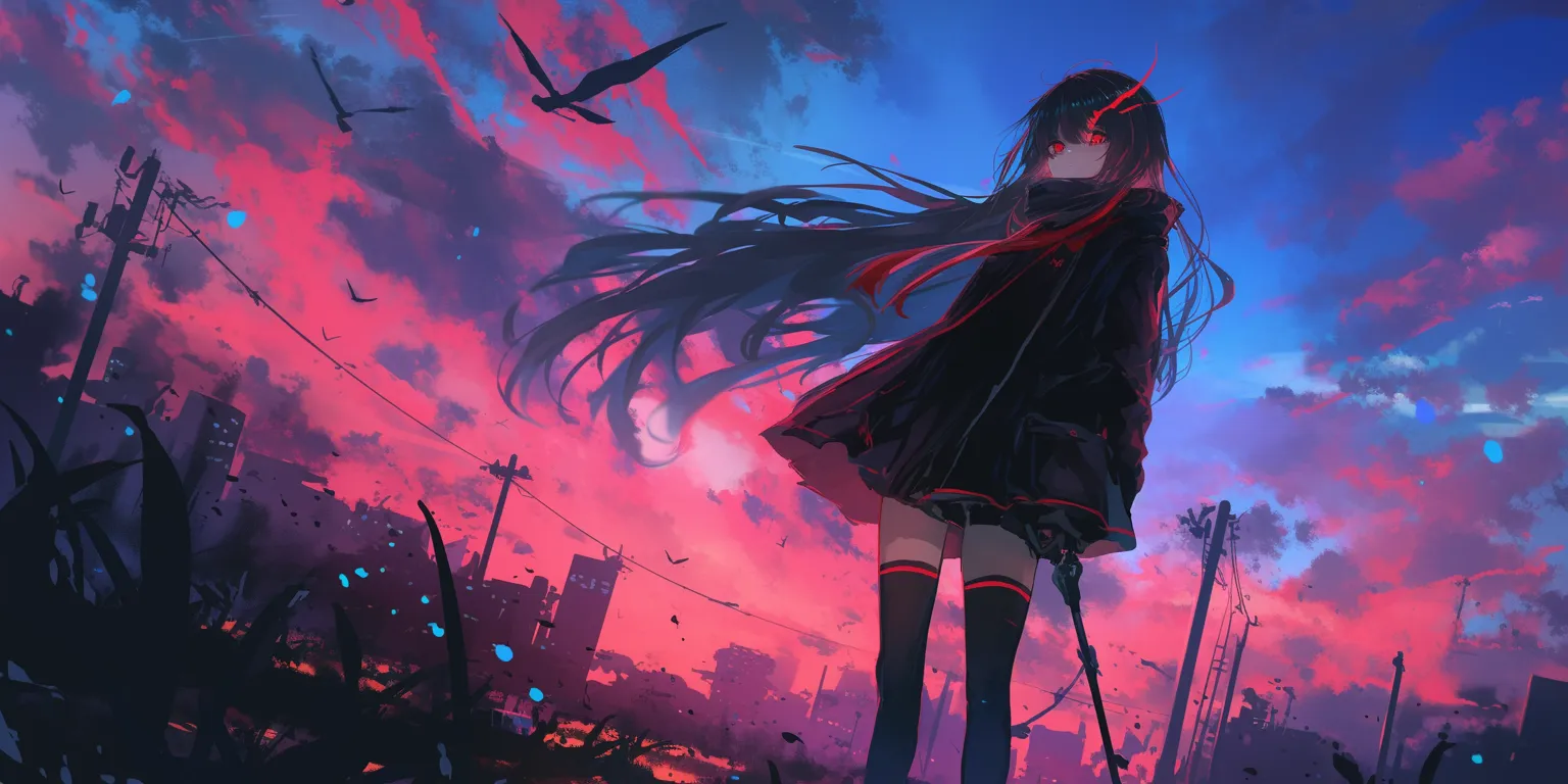 Dark Anime Aesthetic Wallpaper