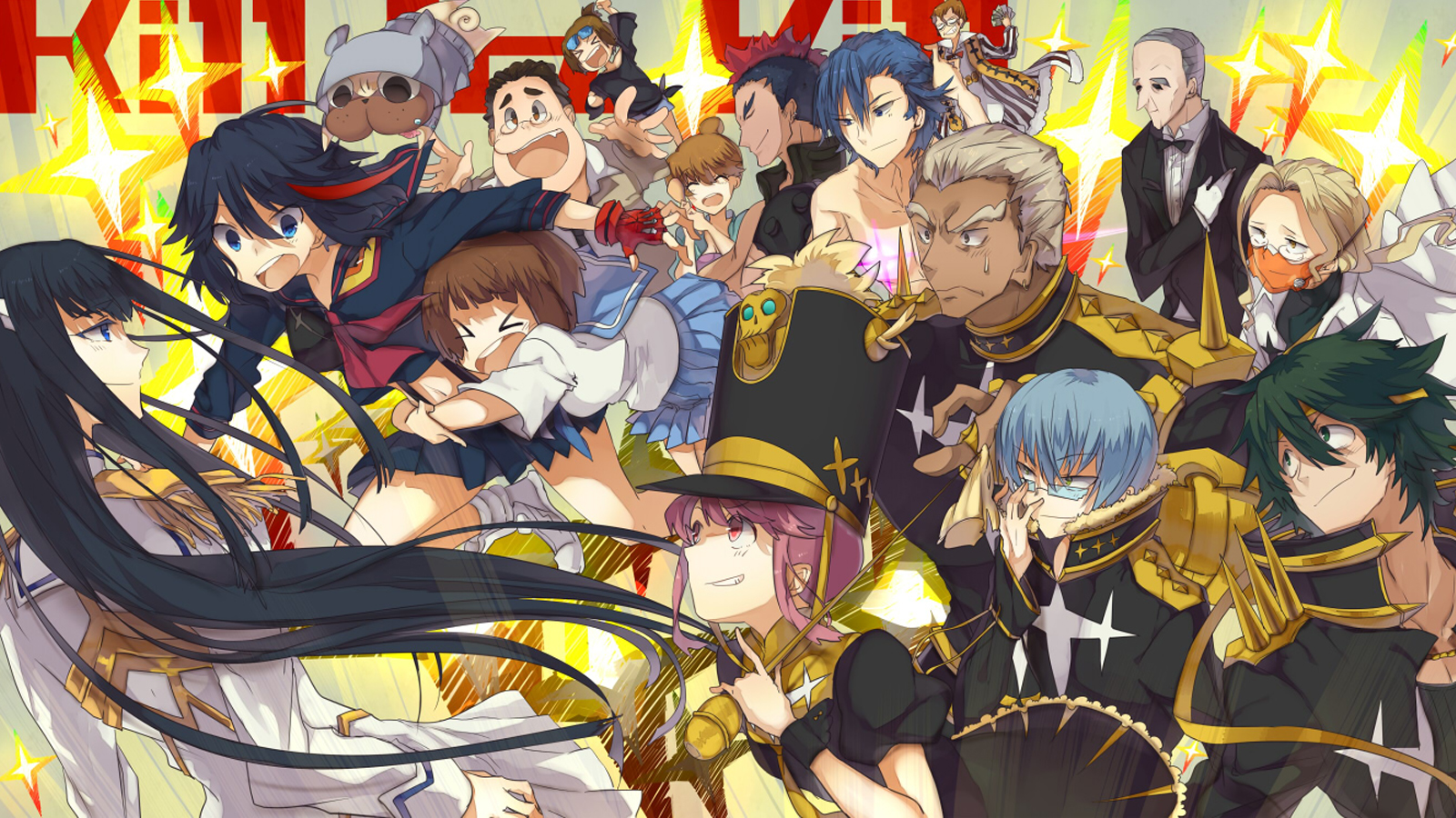 Kill la Kill Anime Characters 6g Wallpaper HD